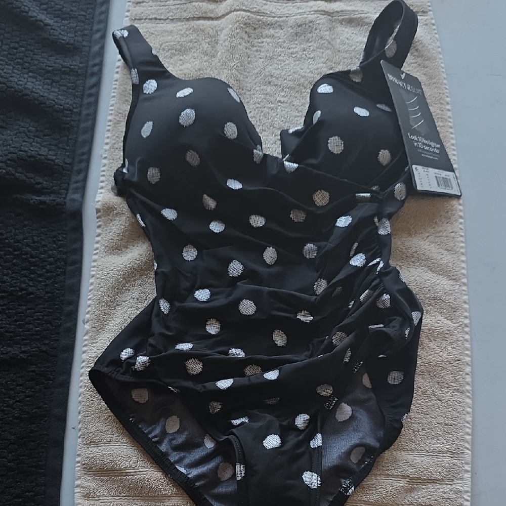 Miraclesuit Black Escape One-Piece Swimsuit